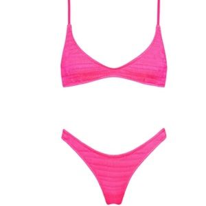 Triangl Swimwear Hot Pink Bikini
